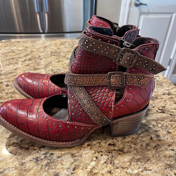 Freebird by Stephen Saphire size 9 red - Picture 3 of 10